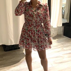 MISA Los Angeles Floral Dress